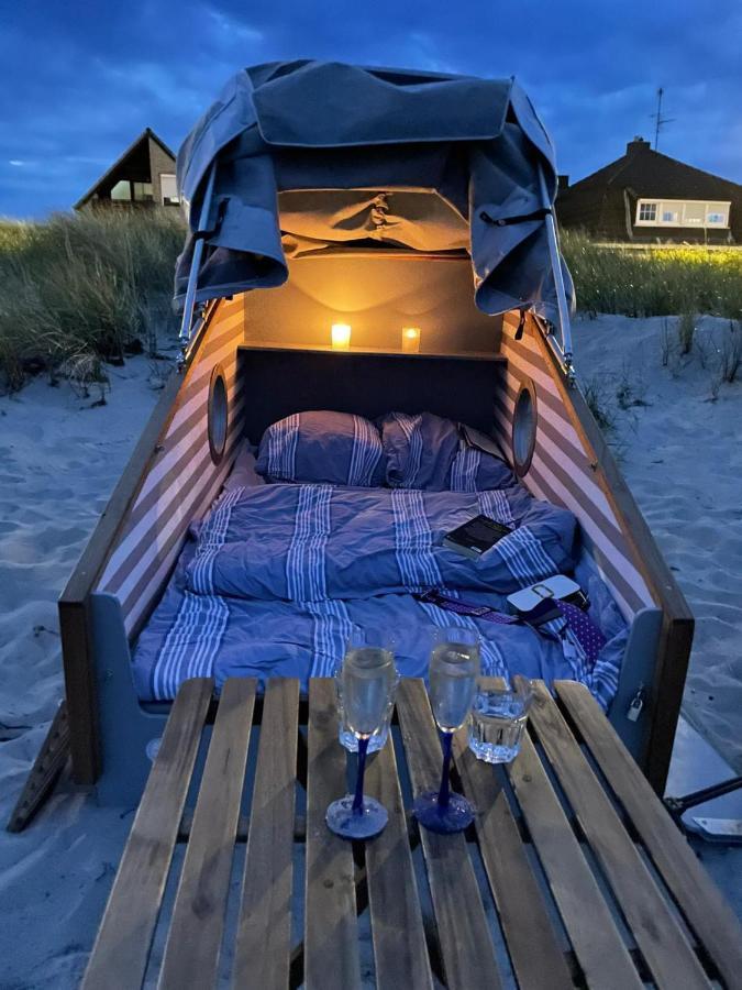 Schlafstrandkorb Nr. 5 Тиммендорфер-Штранд Экстерьер фото
